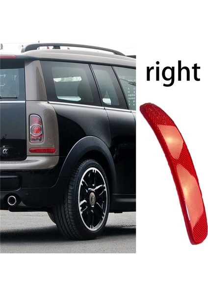 Sis Lambaları,araba Sağ Arka Tampon Reflektörler Işıkları Kuyruk Fren Dönüş Sinyali Arka Sis Lambası-Bmw Mini Cooper Clubman R55 2008-2014 (Yurt Dışından) indirimleri