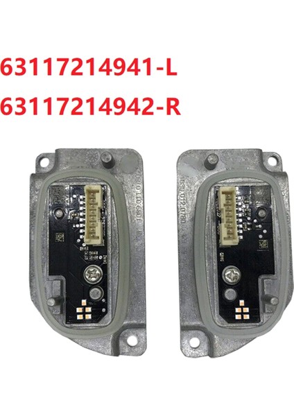 2 x LED Dönüş Sinyali Işık Far Kontrol Ünitesi 5 'G30 G38 63117214941 63117214942 (Yurt Dışından)