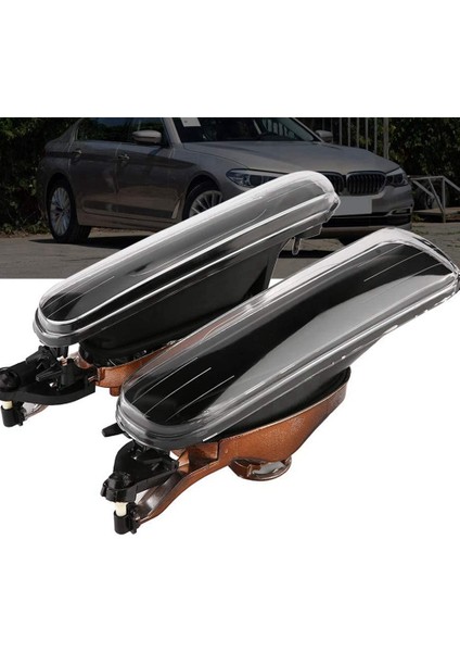 Sinyal Lambaları,çift Sis Lambası Sol Sağ Sis Farları Sürüş Lambaları Kapağı-Bmw 3 Serisi E46 4 Kapı 1999 2000 2001 LED Araba Gün Işığı (Yurt Dışından)