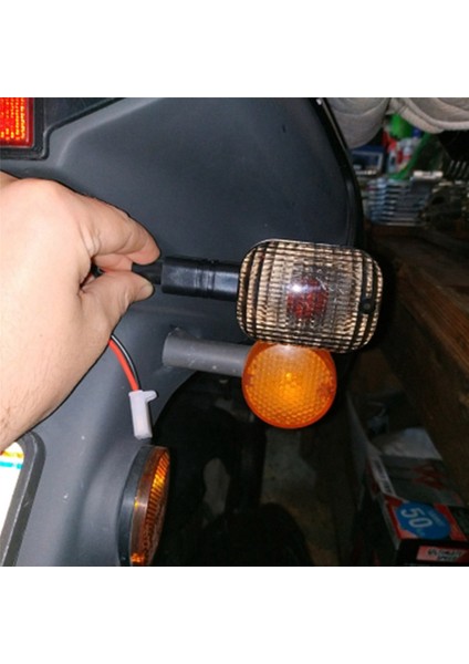 4x Motosiklet Arka Dönüş Sinyali Dönüş Sinyali Göstergesi BWS100 50125 50 FX125 x Mbk Booster Scooter (Yurt Dışından) modelleri