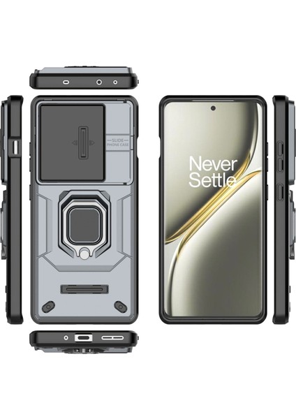 Oneplus Ace3 Pro Kılıf, [tam Kamera Koruması] [360° Dönebilen Destek Halkası] Askeri Sınıf Sert Koruyucu Telefon Kılıfı Kapağı (Yurt Dışından) modelleri