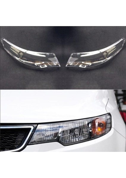 Sinyal Lambaları,kia Cerato/forte 2009 2010 2011 2012 2013 Araba Far Far Lambası Şeffaf Lens Otomatik Kabuk Kapak (Sağ) (Yurt Dışından) fiyatları