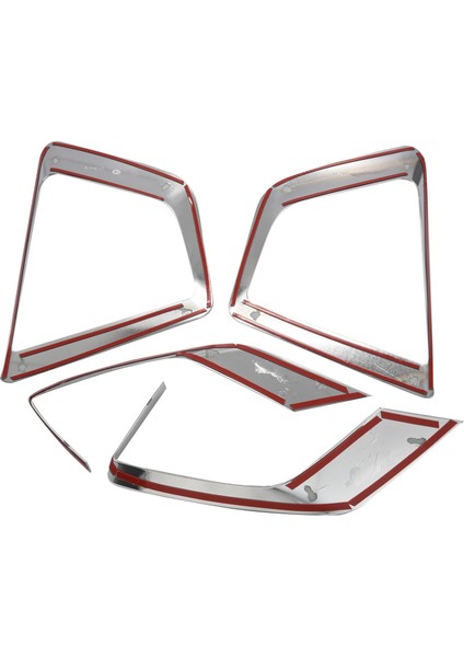 Sinyal Lambaları,hyundai Creta Için IX25 Aksesuarları Ön Arka Sis Farları Çerçeve Trim Abs Krom Dış Dekorasyon 2017 2018 2019 (Yurt Dışından)