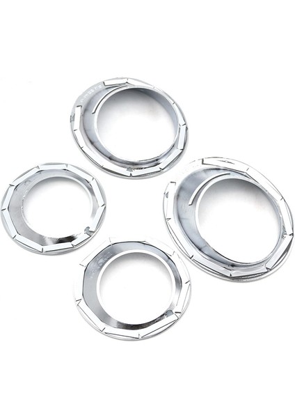 Sinyal Lambaları,nissan Qashqai/dualis J10 2007-2009 Krom Ön Arka Sis Aydınlatma Koruması Tampon Lambası Trim Kalıplama Garnitür Çerçeve Accent (Yurt Dışından)