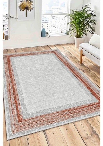 Dijital Baskılı Modern Kaymaz Taban Yıkanabilir Leke Tutmaz Salon Halısı Yolluk