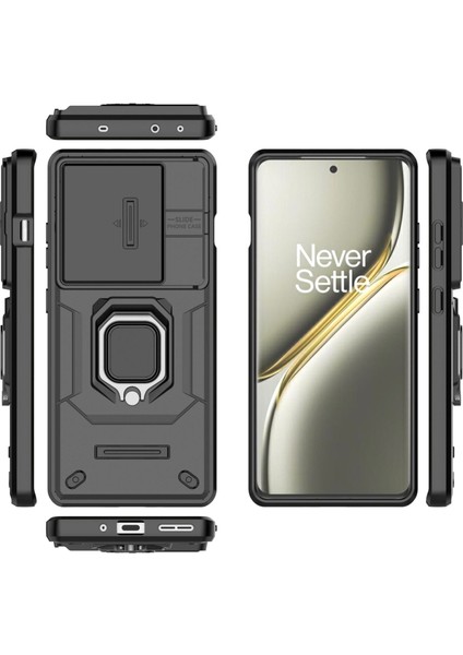 Oneplus Ace3 Pro Kılıf, [tam Kamera Koruması] [360° Dönebilen Destek Halkası] Askeri Sınıf Sert Koruyucu Telefon Kılıfı Kapağı (Yurt Dışından) modelleri