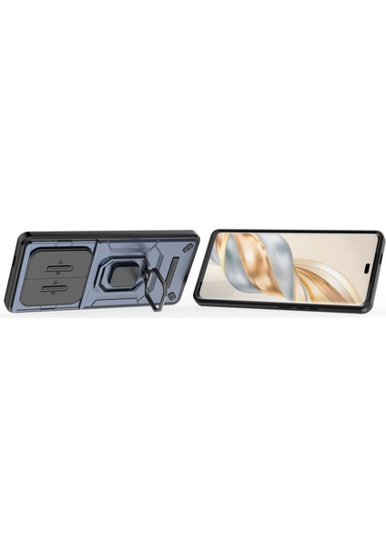 Huawei Honor X9C Kılıf, [tam Kamera Koruması] [360° Dönebilen Destek Halkası] Askeri Sınıf Sert Koruyucu Telefon Kılıfı Kapağı (Yurt Dışından) fırsatları