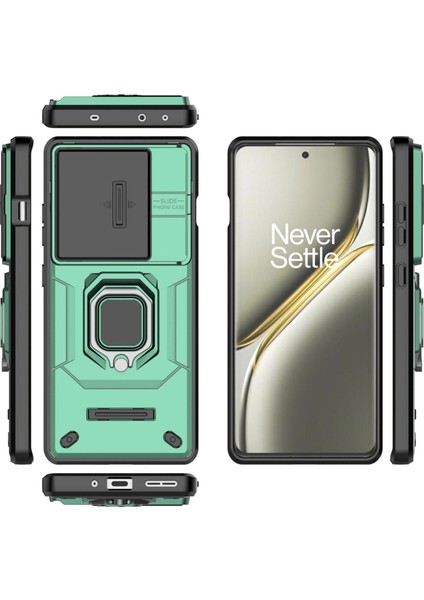 Oneplus Ace3 Pro Kılıf, [tam Kamera Koruması] [360° Dönebilen Destek Halkası] Askeri Sınıf Sert Koruyucu Telefon Kılıfı Kapağı (Yurt Dışından) modelleri