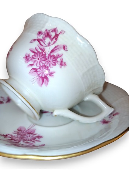 Apony Form Pembe Kahve Fincanı