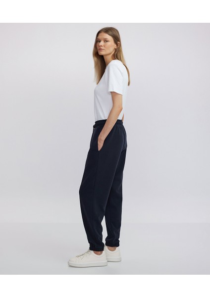 Elastik bel jogger pantolon IW6240028002001