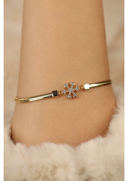 Kartanesi Balıksırtı Altın Bileklik CGKBLK0238