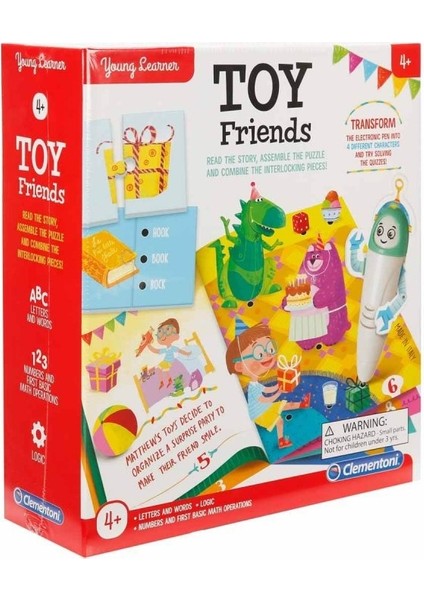 Clementoni Young Learner - Oyuncak Arkadaşlar fırsatları