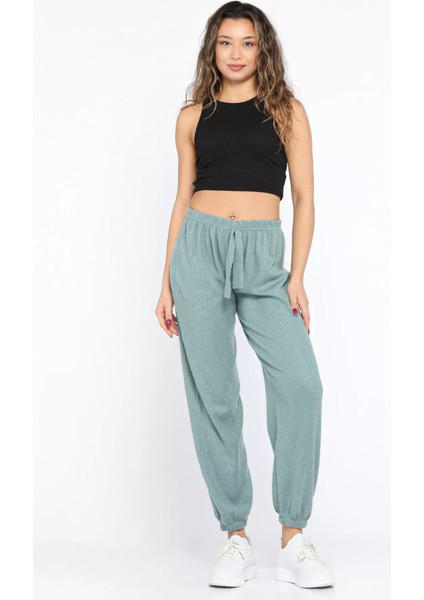 Fitilli Paça Lastikli Pantolon P-00013132