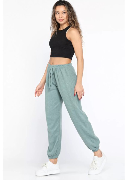 Fitilli Paça Lastikli Pantolon P-00013132