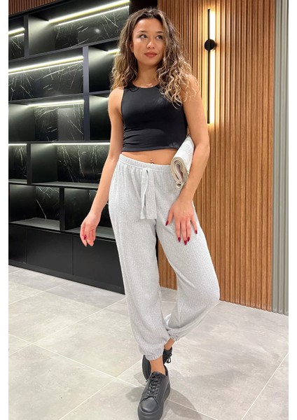 Fitilli Paça Lastikli Pantolon P-00013132