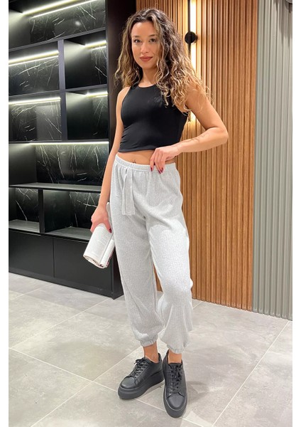 Fitilli Paça Lastikli Pantolon P-00013132