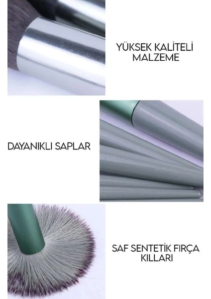 Özel Dikim keseli 13'Lü Fırça Seti