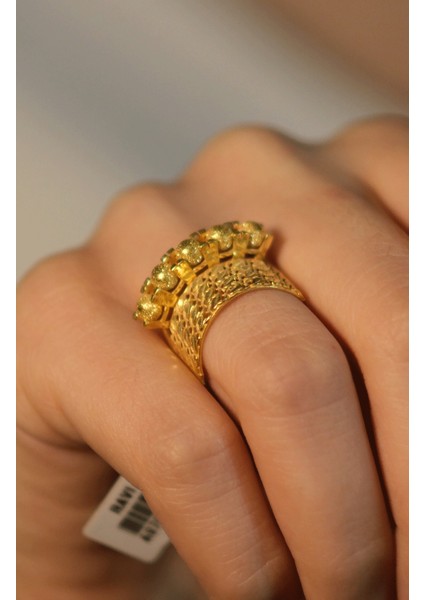 Dorikalı Ikisi Bir Arada Yüzük 22 Ayar A076954