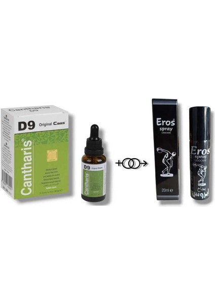 D9 Kadınlara Özel Damla + Eros Sprey