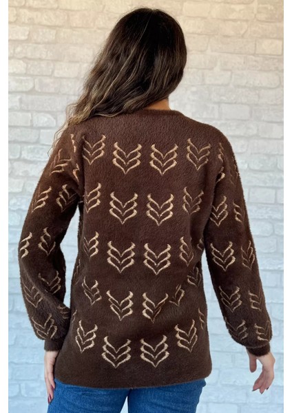 Kadın Yumoş Iplik Sakallı Triko Ceket modelleri