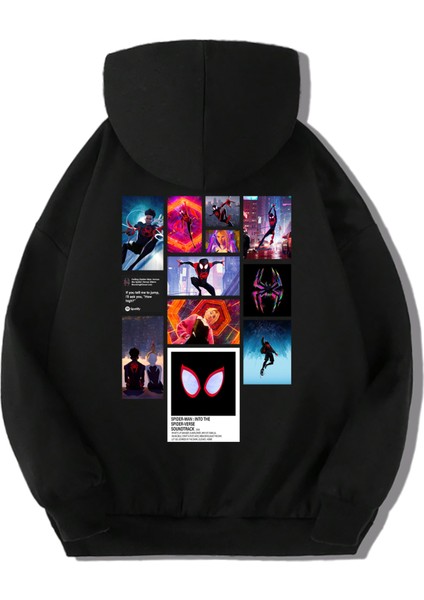 Brz Kids Unisex Çocuk Spider-Man: Into The Spider Verse Hoodie