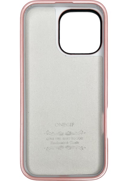 Apple iPhone 16 Pro Max Uyumlu Simli Arka Koruma Kılıf