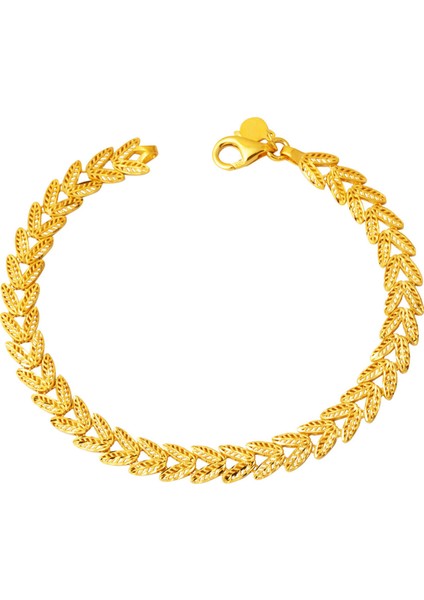 Başak Tasarımlı 22 Ayar Bayan Bileklik