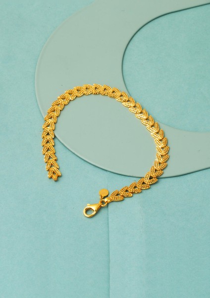 Başak Tasarımlı 22 Ayar Bayan Bileklik fırsatları