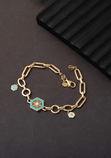 Mineli Pandora 14 Ayar Italyan Altın Bileklik modelleri