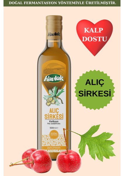 Doğal Alıç Doğal Fermantasyon Detox Sirke 500ML