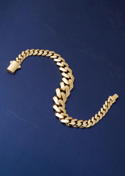 14 Ayar Süzme Gurmet Zincirli Altın Bileklik indirimleri