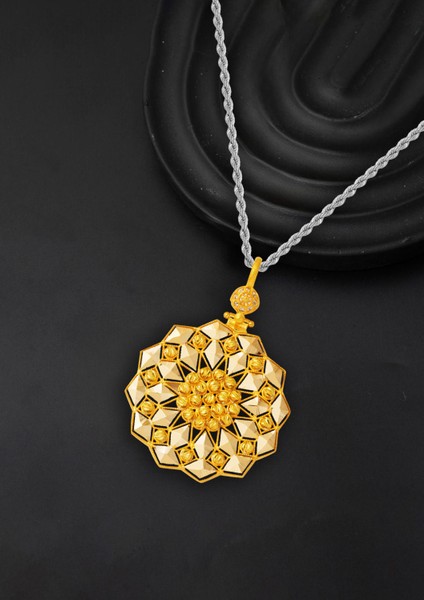 Dorikalı Zincirsiz Kadim Altın Kolye Ucu indirimleri