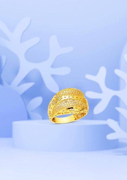 Yaşam Işıltısı 14 Ayar Altın Yüzük indirimleri