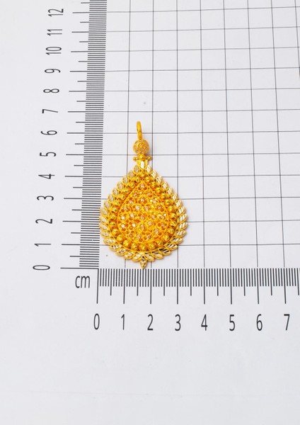 Antik Tasarım Zincirli Altın Kolye indirimleri