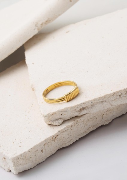 Magne 14 Ayar Taşsız Minimal Altın Yüzük indirimleri