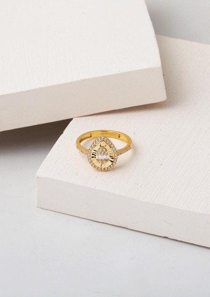 Damla Model Baget Altın Yüzük 14 Ayar fırsatları