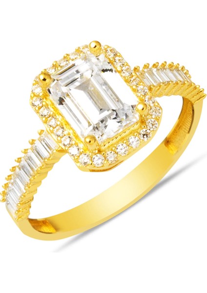 Spor Baget Altın Yüzük 14 Ayar