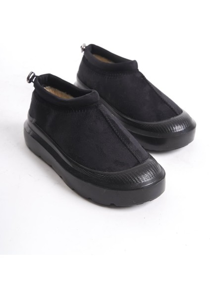 Kadın Içi Kürklü Scuba Kumaş Detaylı Rahat Kalın Taban Günlük Bot fırsatları