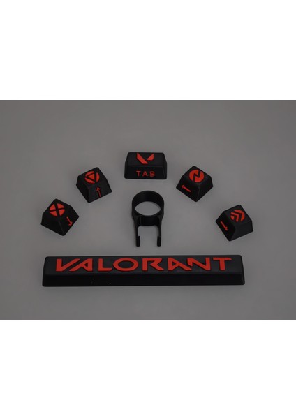 Klavye Tuş Takım Seti - Valorant Temalı