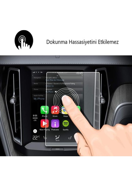 Volvo XC90 9 Inç Mat Ekran Koruyucu Multimedya Navigasyon fiyatları