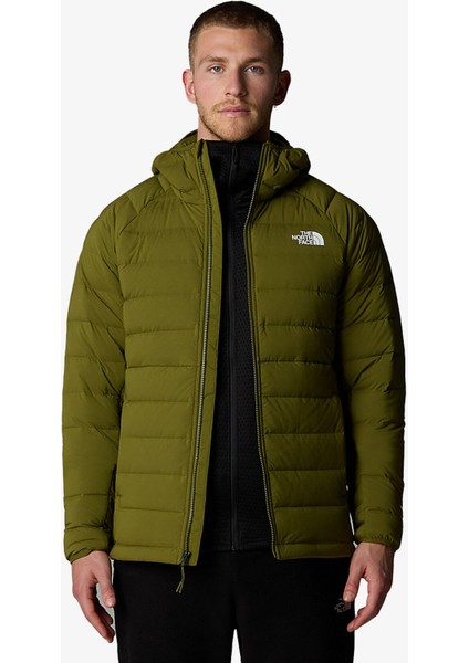 M Bellevıew Stretch Down Hoodıe Erkek Haki Mont NF0A7UJEPIB1 modelleri
