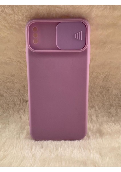 IPHONE Xs Max Ultra Yumuşak Dokulu ve Kamera Koruyucu Kapaklı Telefon Kılıfı