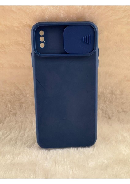 IPHONE Xs Max Ultra Yumuşak Dokulu ve Kamera Koruyucu Kapaklı Telefon Kılıfı
