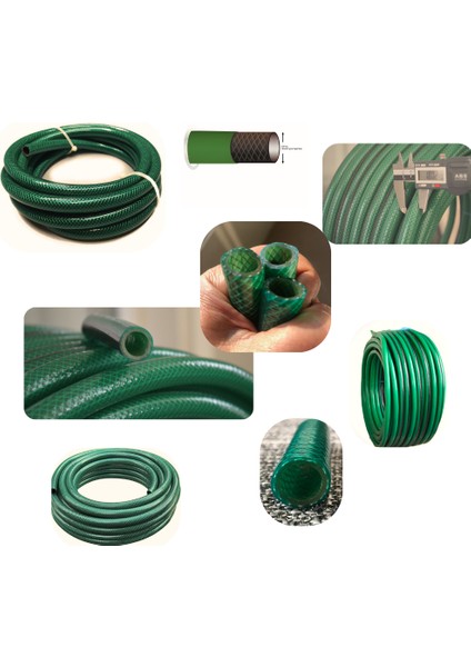 Bahce Hortumları -25 Metre 1/2 Inç Yarım Parmak