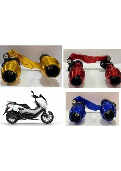 Egzoz Koruma Takozu Scooter Kırmızı