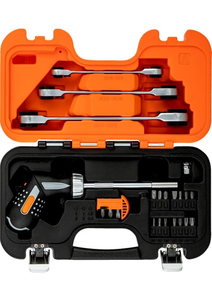 25li Tabanca Kavramalı Cırcırlı Tornavida Seti 808050P-25 fiyatları