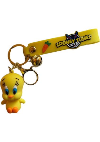 Looney Tunes Tweety Çok Yönlü Hq Çanlı Anahtarlık