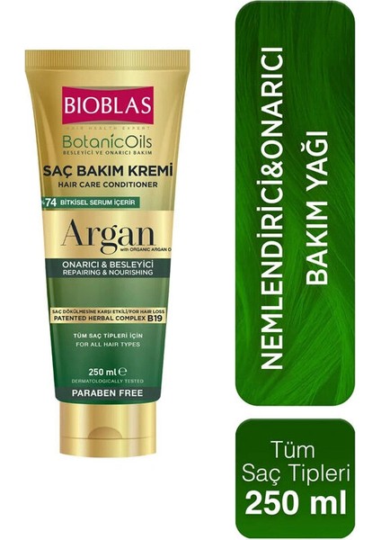 Botanıcoils Saç Bakım Kremi Argan 250ML