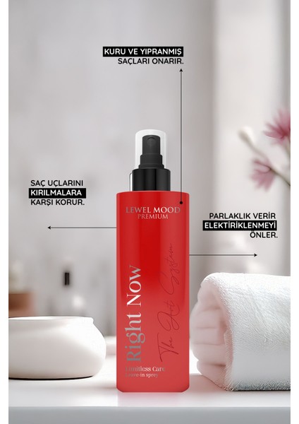 Right Now Limitless Care ve Luxury Serum – Sınırsız ve Lüks Saç Bakım Seti