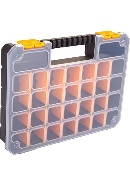 Slim Organizer Takım Çantası Ayarlanabilir 23 Bölmeli vida Kutusu